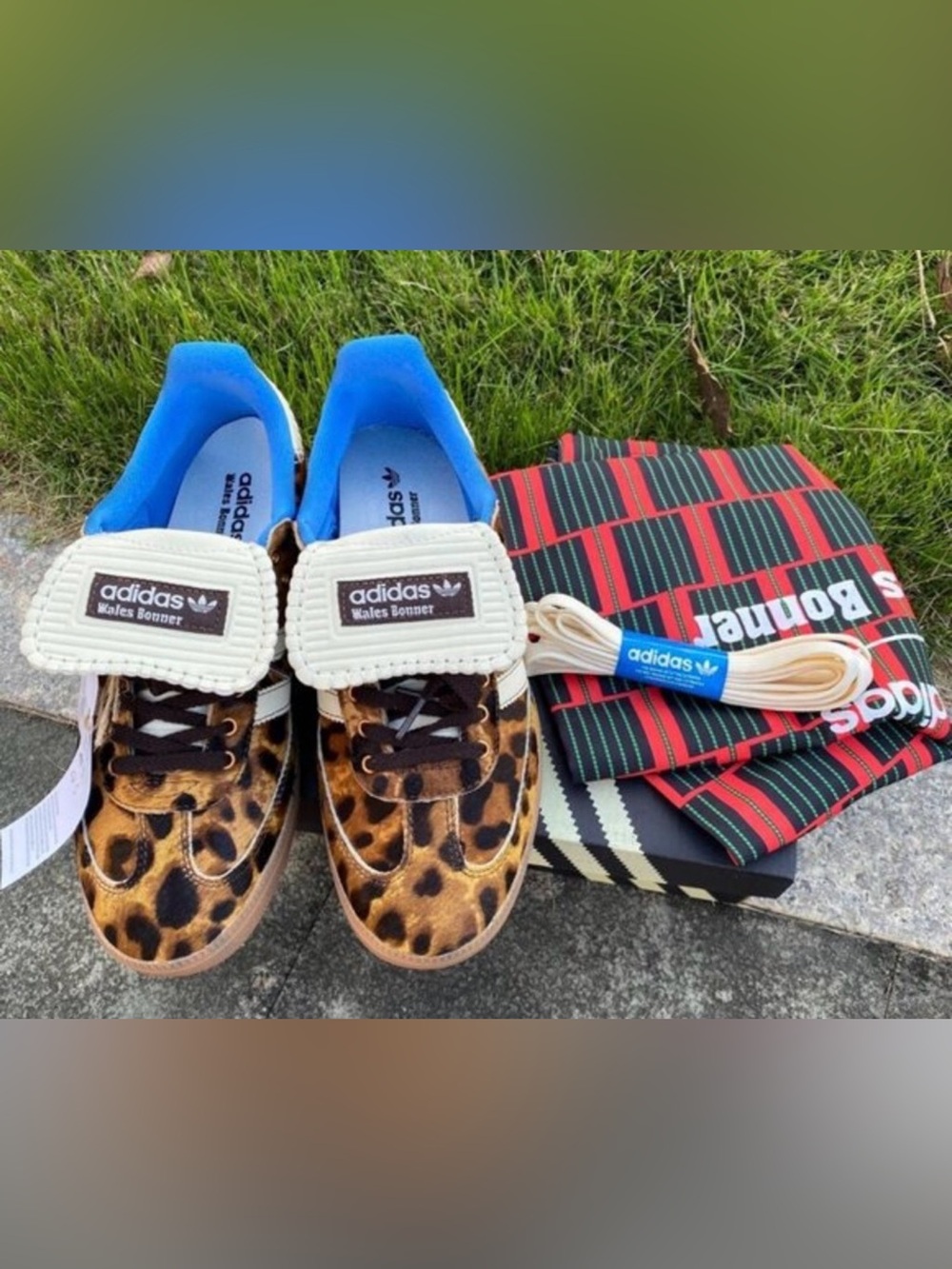 ADIDAS SAMBA WALES BONNER DARK BROWN - Picture 4 of 5